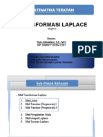 Sifat Linear Dan Translasi Laplace