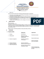 Caorasan Elementary School Detailed Lesson Plan in Science 5 Date