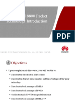 1-OTC000416 OptiX OSN 8800 Packet Technology Introduction I