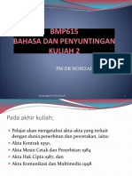 Kuliah 2 - BMP615