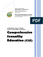 Comprehensive Sexuality Education (CSE)