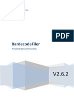 Bardecodefiler: Product Documentation