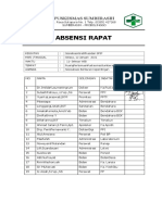 absensi benturan kepentingan 2021