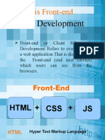 Front-end Web Development: HTML, CSS & JS
