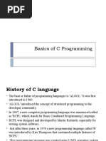 Basics of C Programming