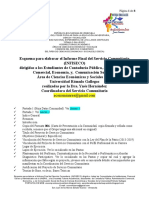 Esquema para Elaborar El Informe Final Del S C