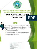 Pendampingan Pembuatan RPP (Rencana Pelaksanaan Pembelajaran)