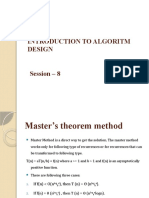 Unit I Introduction To Algoritm Design Session - 8