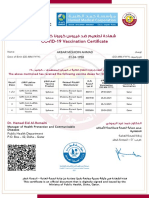 Akbar - Vaccine Certificate