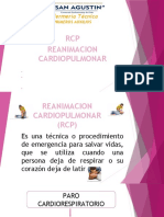 RCP (Reanimacion Cardiopulmonar)