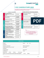 Dossier Candidature Alternance 2022 - Formulaire