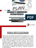 Unidad 1 I Gerencia y Planeación Estrategica