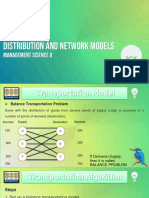 CHAPTER 6 Distribution and Network Models