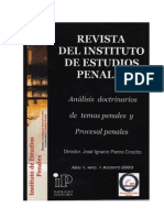 Revista Digital Anual Del Instituto de Estudios Penales