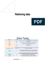 Unit 03 Retrieving Data