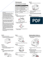 Lexmark™ C78x Clearing Jams Guide