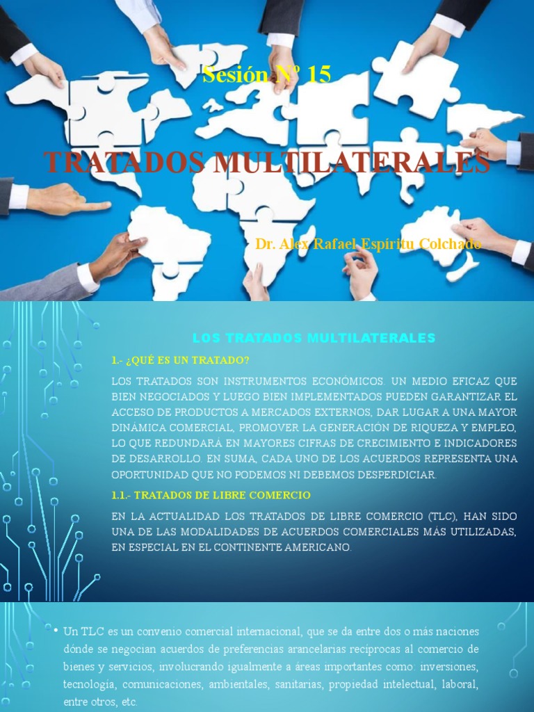 Tratados Multilaterales y Comercio Internacional | PDF | Perú | Tratado