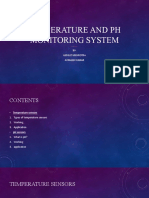 Temperature and PH Monitoring System