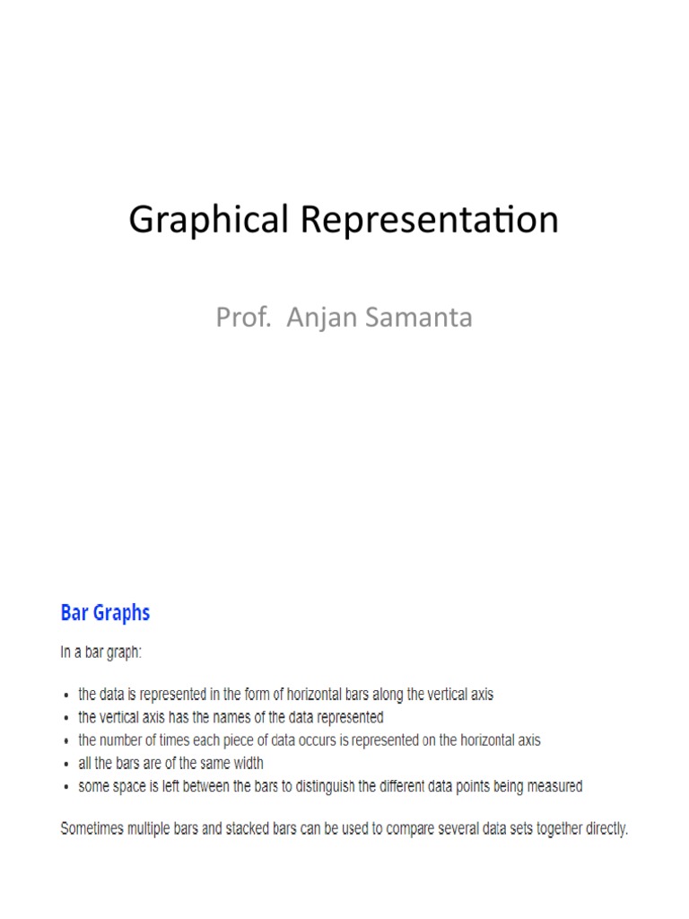 graphical representation pdf