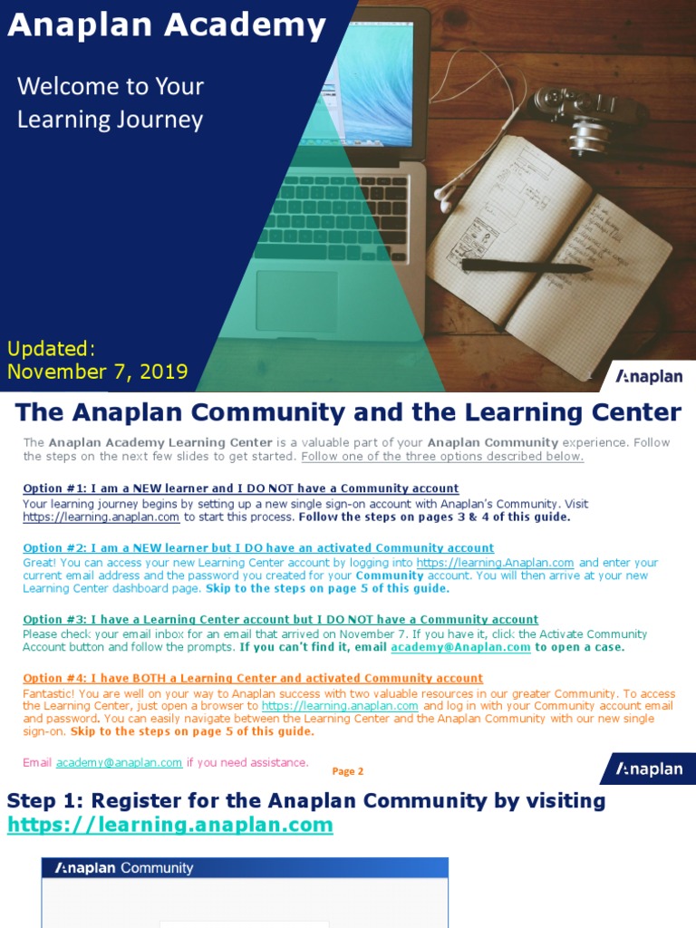 Anaplan Academy Learning Guide | PDF | Software | Information Age