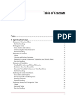 Table of Contents Guide to Exploratory Data Analysis