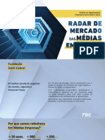 Radar de Mercado Das Médias Empresas - Análise Do Desempenho Financeiro 2020 e 2021 - Julho 2022 - E-Book