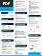 Tableau Cheat Sheet | PDF | Areas Of Computer Science | Data