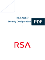 RSA Archer 6.2 Security Configuration Guide