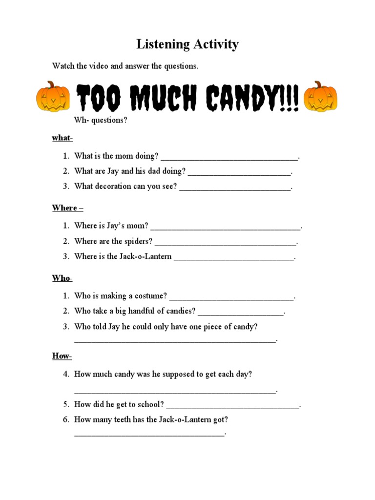 Listening Activity | PDF | Language Arts & Discipline