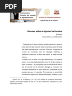 Lectura Sesión 5 Discurso Sobre La Dignidad Del Hombre