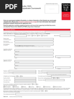 Swinburne International NEW UPDTAED Application Form