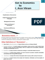Introduction To Economics by Dr. K. Arun Vikram