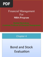 FM Ch4 Bond & Stock Ev