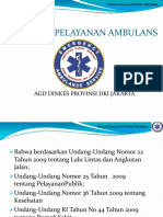 Kebijakan Pelayanan Ambulans