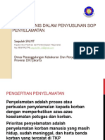 Materi 4 - Aspek Teknis Dalam Penyusunan SOP Penyelamatan