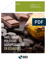 Analisis de Politicas Agropecuarias en Ecuador