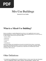 Mix-Use Buildings: Research & Case Studies