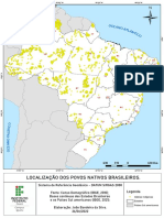 Localização Das Aldeias Indígenas