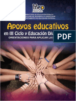 Apoyos Educativos Orientaciones en III Ciclo y Educación Diversificada