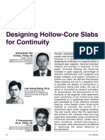 Designing Hollow-Core Slabs For Continuity