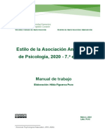 APA 7a. ed. para UNIFÉ .