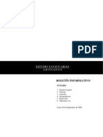 Boletín Informativo - 08 Septiembre 2008  - Marketing Jurídico