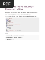 C Programming String Example Programs