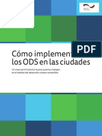 COMO IMPLEMENTAR LOS ODS EN LAS CIUDADES