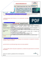 FICHA DE ACTIVIDAD 3°grado