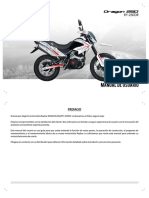 Manual usuario moto Dragon 250