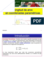 Sem3G - Longitud de Arco en Coordenadas Parametricas y Polares