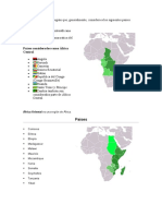 África Central Es Una Región