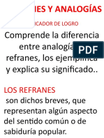 Refranes y Analogías