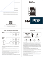 Manual de Instalação Do Painel DAH 9BB Solar Panel Installation Manual